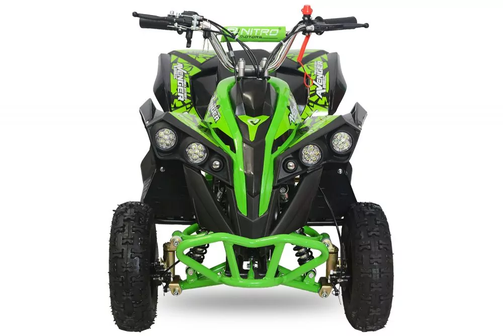 Nitro Motors Avenger 49cc Basic E-Start 6 Zoll LED Miniquad Atv Kinderquad Nitro Motors Avenger 49cc Basic E-Start 6 Zoll LED Miniquad Atv Kinderquad